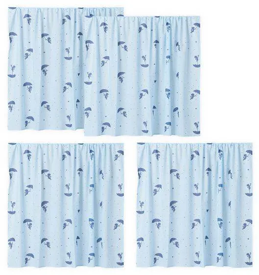 Hoppekids Ole Lukoie forheng til mellomhøy seng - Blå