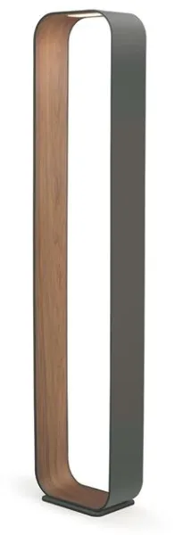 Pablo Contour Gulvlampe Graphite/Valnødd