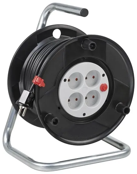 Brennenstuhl kabeltrommel Basic u/jord PVC 25m