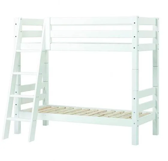 Hoppekids ECO Luxury køyeseng med skrå stige - 70x160 cm