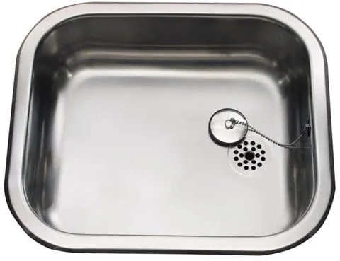 Juvel Intra juvel kjøkkenvask k400 400 x 340 mm rustfritt stål, inkludert propp