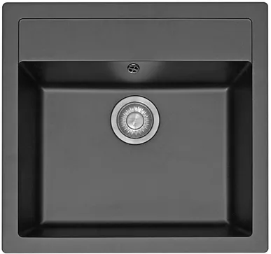 Franke Tectonite Kjøkkenvask, 560x530 mm, Grafittmetallisk