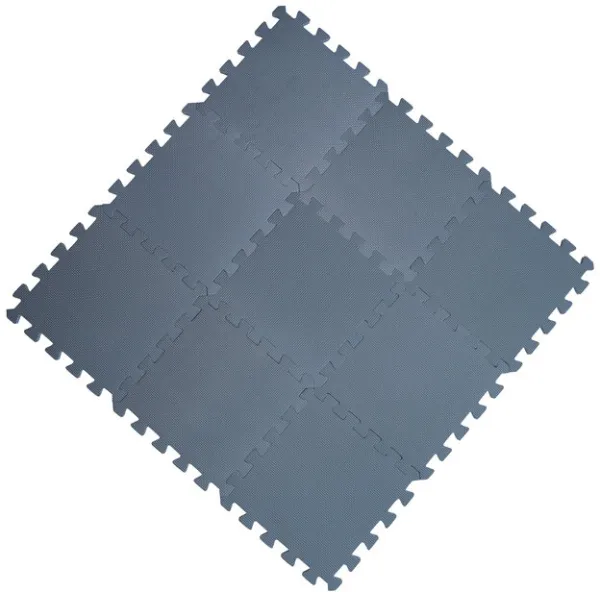 Skumleke­gulv Bekids, Støvet Blå 9 stk