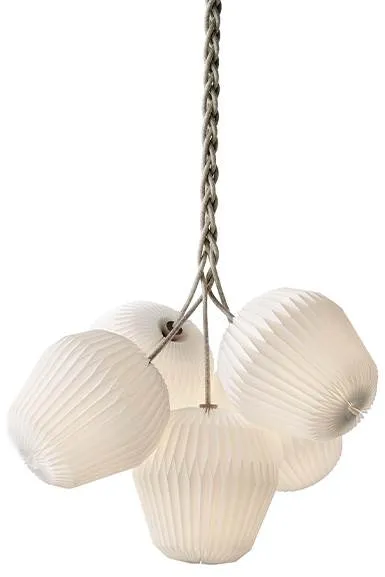 Le Klint THE BOUQUET Large Chandelier med 5 standardskjermer