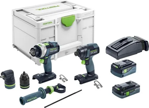 Festool Skrue- og boresett TID 18 5,0/4,0-Set TPC 18/4