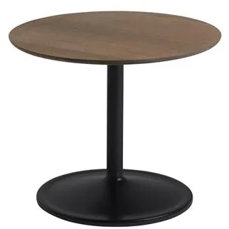 Muuto Soft Sofabord Røget Eik/Sort Ø48 H40