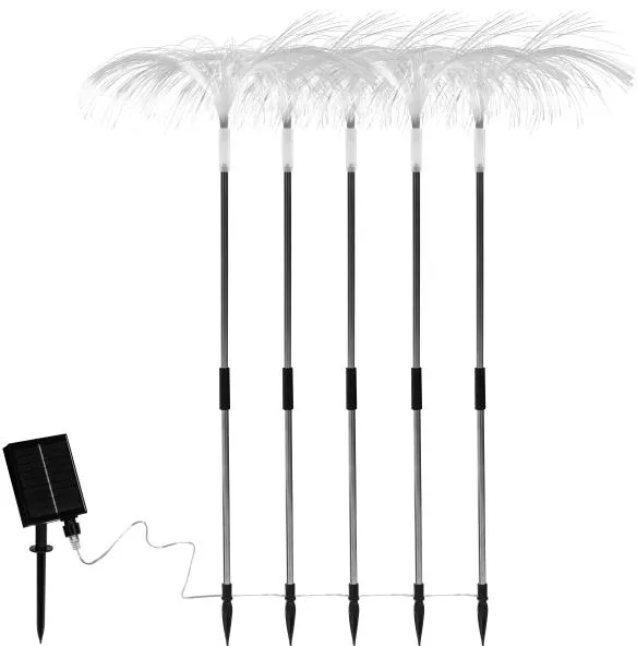 Solcelle spyd i varm hvit