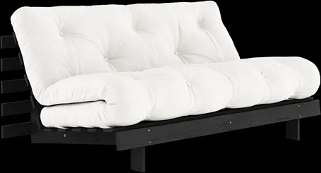 Karup Design Roots Sovesofa Med Roots Madrass 160x200 Natur/Svartlakkert