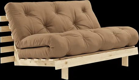 Karup Design Roots Sovesofa M. Madrass 140x200 755 Mocca/Furutre