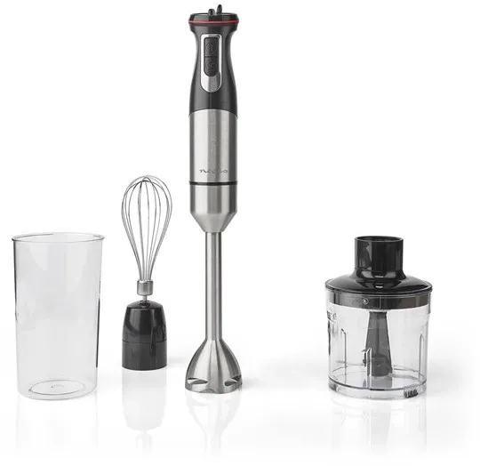 Nedis Stavblender KAHB400CAL - håndblender - svart/aluminium - 800 W