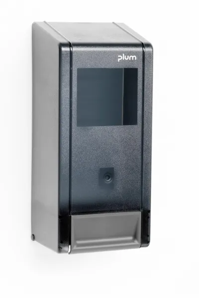 Plum, 2000 Modul, Manuell dispenser for såpe, røyksvart/grå