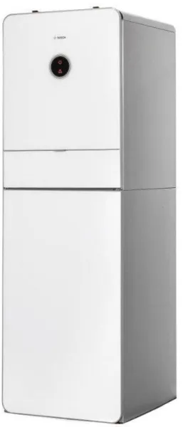 Bosch Compress 7000i AWM 9 luft/vann varmepumpe for 5, 7 og 9 kW, hvit, innedel